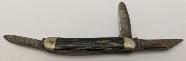 Rare Ulster 3 Blade Fishing knife with Gaff