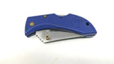 Frost Cutlery Flying Falcon Folding Pocket Knife Combo Lockback Blue Plastic