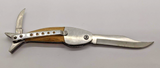 Sterling Brooke Co Coastal Fish Wood Handle "The American" Folding Pocket Knife