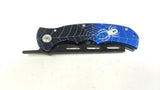 Tomahawk U.S.A. Custom #19 XL1042 Folding Pocket Knife Spider Etching Design