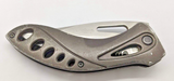 Camillus Titanium Partially Serrated Combination Liner Lock Folding Pocket Knife