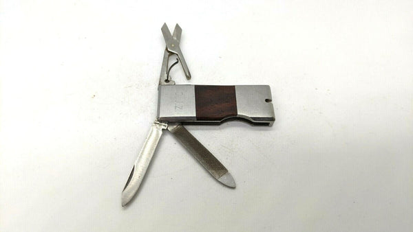 Kershaw Kai 6500 Japan Keychain Gentleman's Folding Pocket Knife Rosewood File