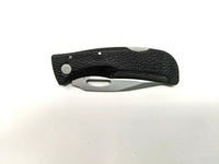 Vtg Gerber E-Z-Out JR Portland OR Folding Pocket Knife Plain Lockback Composite