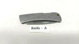 Winchester Stainless Steel Folding Pocket Knife Plain Edge Lockback Drop Point