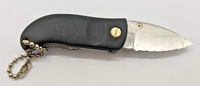 Bushmater 550ISC With Light Partially Serrated Liner Lock Folding Pocket Knife