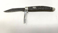 Vintage I*XL George Wostenholm Sheffield England Folding Pocket Knife Jigged