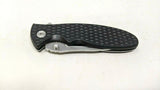 Frost Cutlery Folding Pocket Knife Black G10 Handle Combo Stainless Steel Liner