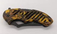 Kentucky Cutlery Company Hunting Series Knife 71049 (Pocket Knife, Yellow Camo)