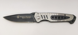 Smith & Wesson Extreme Ops SWA8 Frame Plain Drop Point Blade Pocket Knife