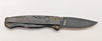 Coast 1919-2019 FX228 Plain Edge Drop Point Liner Lock Folding Pocket Knife