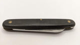 Vintage Candco Stainless Steel Switzerland Folding Knife Sheepsfoot Blade Plain