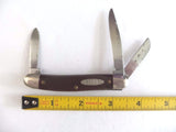 Vintage Sabre USA 3-Blade Stockton Folding Pocket Knife