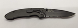 Smith & Wesson SW6000BS Combination Blade Drop Point Folding Pocket Knife
