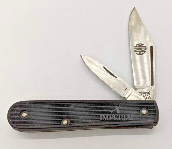 Imperial NRA Peanut 2 Blade Plain Edge Slip Joint Folding Pocket Knife