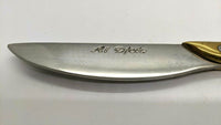 Claude Peeters Al Djote Fixed Blade Knife NO. I021 Certificate Of Authenticity