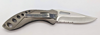 Camillus Titanium Partially Serrated Combination Liner Lock Folding Pocket Knife