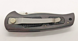 Humvee Stainless Steel Partially Serrated Liner Lock Folding Pocket Knife