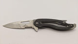 Summit Forge Partially Serrated Liner Lock Folding Pocket Knife Assisted Flipper