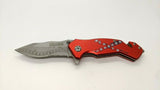 Tac-Force Speedster TF-663 Rescue Spectrum Folding Pocket Knife Assisted Combo