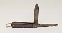 Vintage Klein Tools Chicago USA 2 Blade Pocket Knife DD
