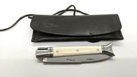 D. Ponson Rare Chatellerault Folding Pocket Knife Custom One Of A Kind w/Pouch