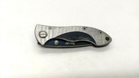 Fury 51099 Surfer Folding Pocket Knife Plain Edge Frame Lock Aluminum Handle