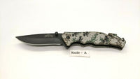 Master USA Ballistic Model MU-A001 Folding Pocket Knife Liner Spring Assisted