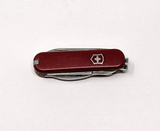 Rare Victorinox Vegabond Swiss Army Knife Scissors Nail File Red - Discontinued