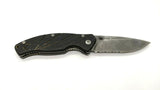 Timberline Workhorse #4301 Folding Pocket Knife Combo Edge Liner Lock Black G10