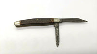 Vtg Camco USA #750 Jack Folding Pocket Knife 2 Blade Plain Edge Delrin Handle