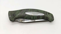 Vtg Sheffield Stainless Folding Pocket Knife Rare Combo Edge Liner ABS Handle