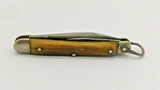 Vintage Hubertus Rostfrei Solingen Stainless Folding Pocket Knife 2 Blade