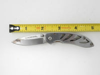 Winchester Framelock Plain Blade Pocket Knife pocket Clip