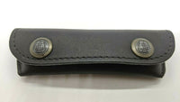 Vtg Laguiole Rossignol #7272 Folding Pocket Knife Wood Scales Blk Leather Pouch