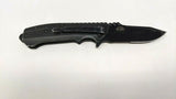 MTech USA Ballistic MT-A889 Folding Pocket Knife Spring Assisted Combo Liner Blk