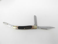 Schrade Old Timer 858OT 3-Blade Folding Pocket Knife **FOR PARTS ONLY*
