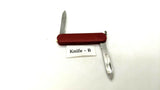 Wenger Crusader Swiss Army Folding Pocket Knife Nail File Plain Edge *Various*
