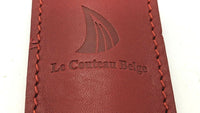 Laurent Cordier Design Br@bancon (Secret) Folding Pocket Knife Orange Corian SS