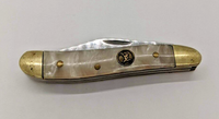 Elk Ridge ER-238WP Trapper  Plain Blade 440 Stainless Steel Folding Pocket Knife
