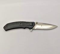 Unbranded Drop Point Combination Blade Liner Lock Folding Pocket Knife