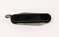 Zwilling & J.A. Henckels Black Pocket Knife Nail File Pen Blade Made in Germany