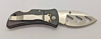 Chipaway Cutlery Arrow Head Wildlife Black White Lockback Folding Pocket Knife