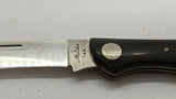 Melitta Tak Fututa AUS-8A Stainless Folding Pocket Knife Plain Hawkbill Wood