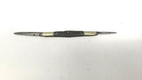 Vintage Rare Marsh Bros & Co Sheffield 2 Blade Slim Folding Pocket Knife 3 Pin