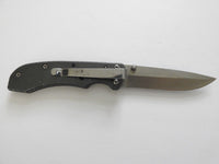 Winchester Single Blade Framelock Aluminum Handle Pocket Knife