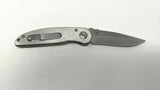 Field & Stream FS-1601 Folding Pocket Knife Brushed Aluminum Handle F&S Logo