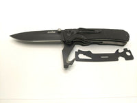 CIMA MF-5 Outdoor Multi-Purpose Folding Pocket Knife Plain Edge Liner Lock Tools