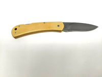 Gerber Classic L.S.T. Micarta 6006 Folding Pocket Knife Plain Edge Lockback