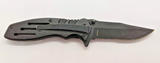 Sheffield Extreme Ops SAW24S Drop Point Combination Blade Folding Pocket Knife
