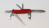 Victorinox Camper Scout 1 Economy Vintage 3.3611 Red Model W/O Scale Tools Saw